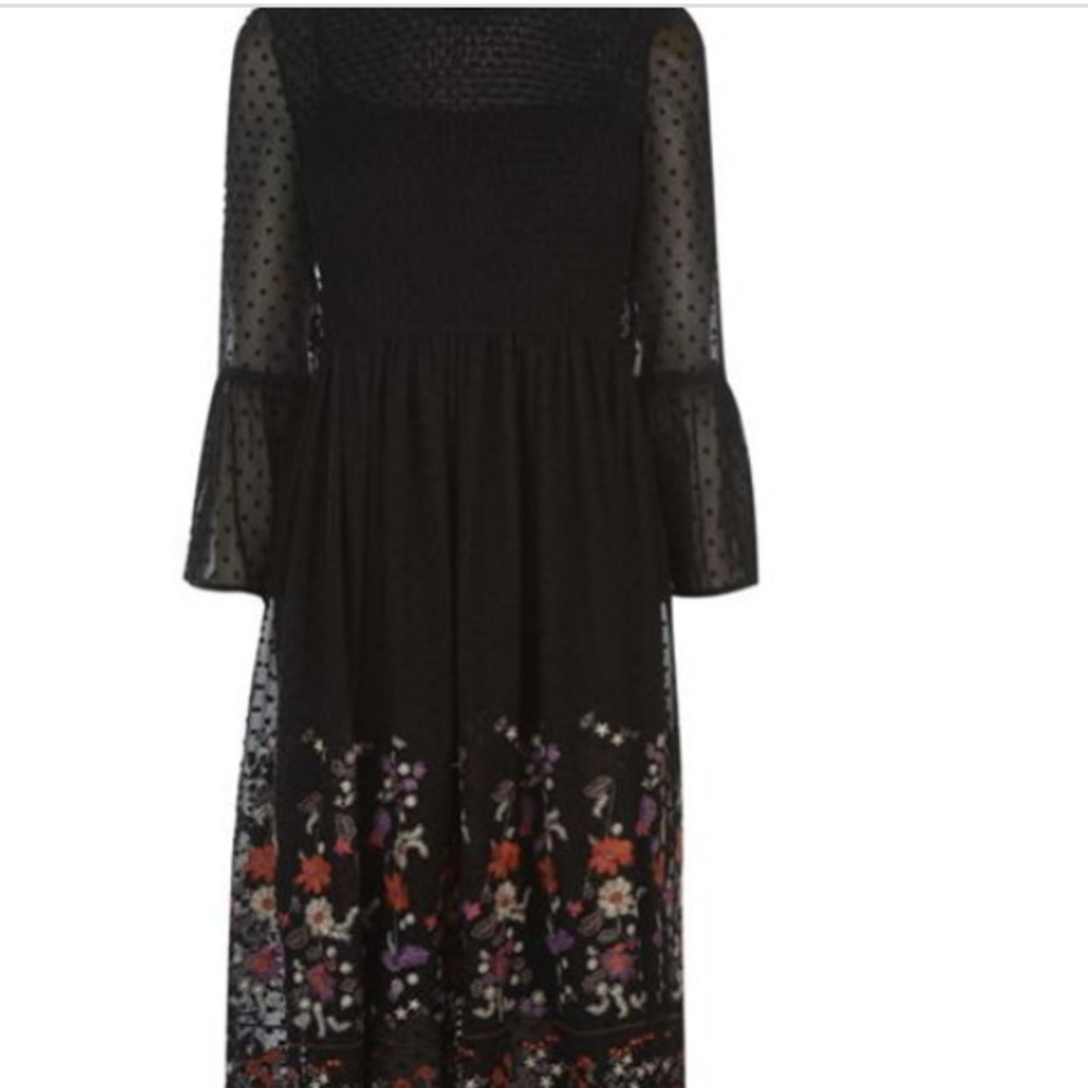 Vanilla Embroidery Dress by Only.  NWOT